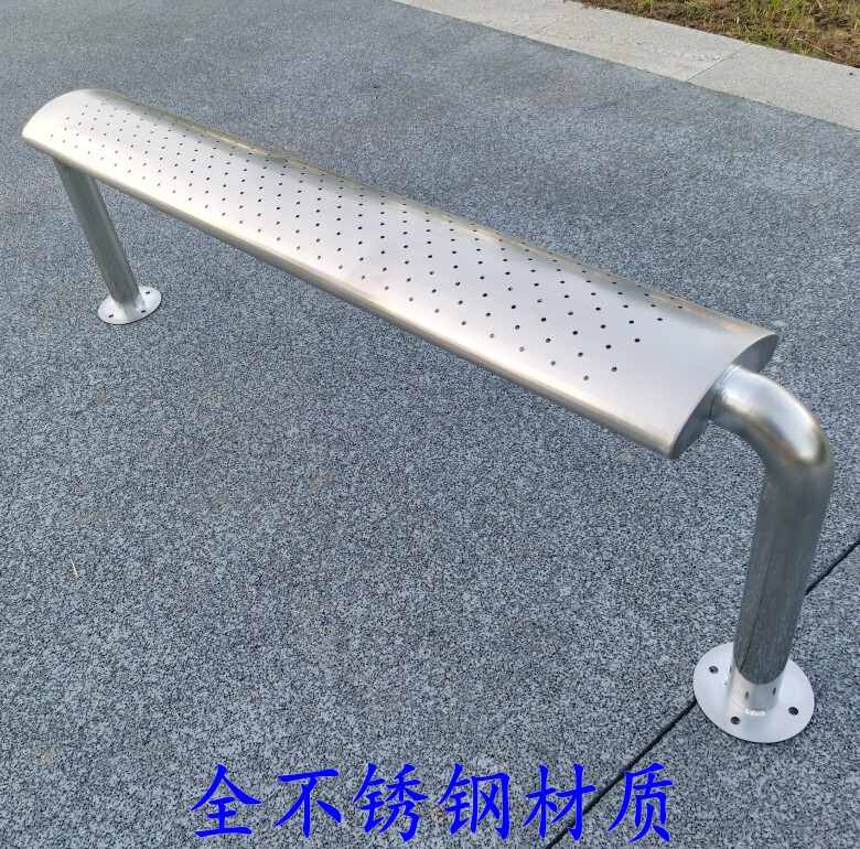 Stainless Steel Long Bench Outdoor Bus Stop Waiting Chair Public Bench Station Waiting Bench Rest Stool Stainless Steel Long Bench Outdoor Bus Stop Waiting Chair Public Bench Station Waiting Bench Rest Stool