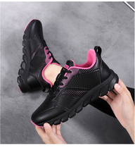 Winter Ghost Step Dance Shoes Leather Square Dance Womens Shoes Casual Sneakers Fitness Lightweight Yang Liping Modern Dance Shoes