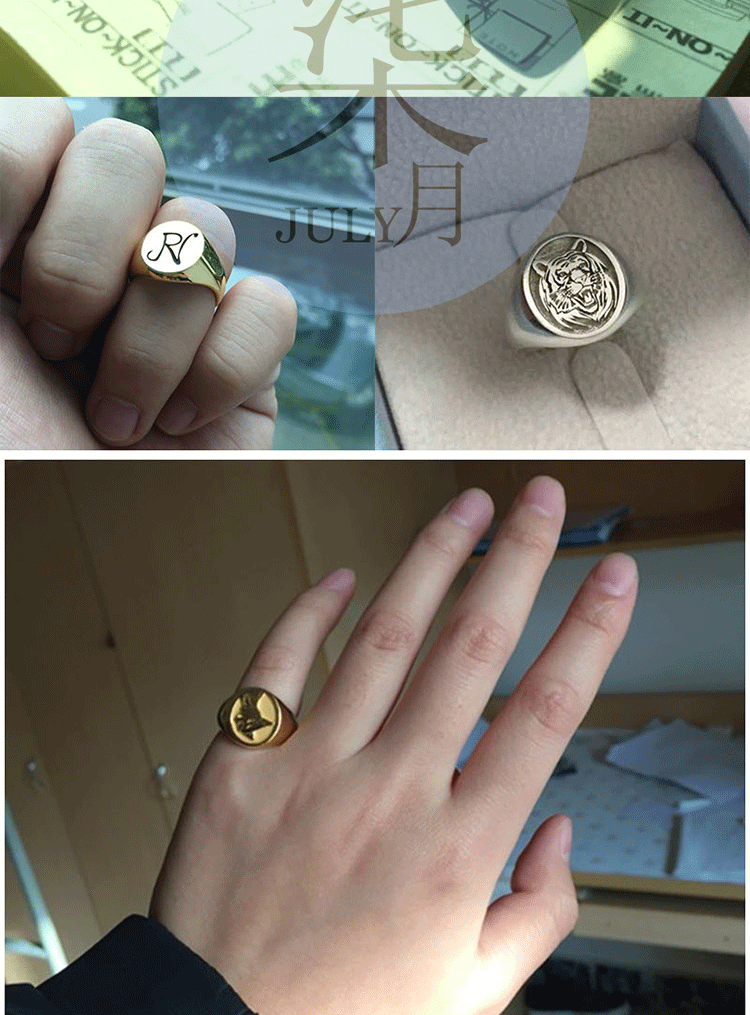 Bague homme en Argenterie - Ref 3089370 Image 7