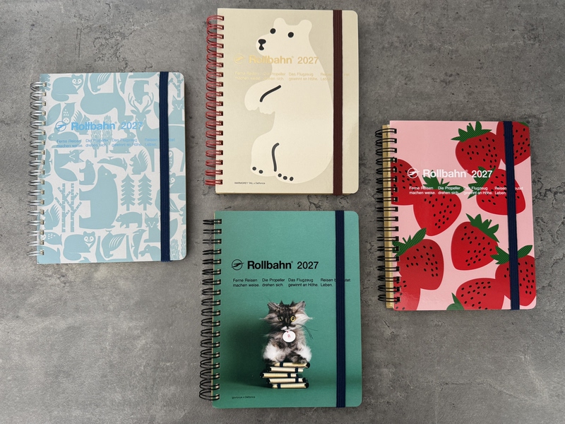 In-Stock 2027 Japan Delfonics Rollbahn Planner Monthly Diary Monthly Planner Notebook