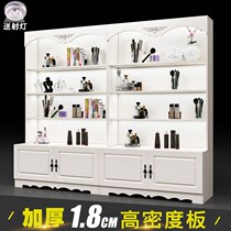 Product showcase Display case Container Beauty salon Cosmetics display case Jewelry Nail shop display stand Free combination