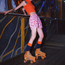 Stagents Couples Pink Demon Quadrant Shorts Underwear Plus Size Little Ghost Men and Women Home Pants Aro Pants