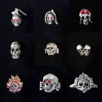 vintage low rider leather pins high mountain top collection badge brooch skeleton category