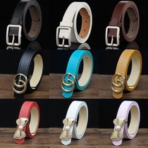 Childrens belts boys and girls accessories childrens suit trouser belts baby down jackets fashion catwalk belts