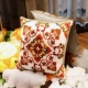 Bắc Âu cotton và vải lanh thêu hoa gió quốc gia gối sofa văn phòng và eo đệm đệm gối tựa lưng lõi
