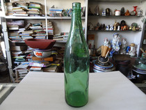Antique collection 50 s large old wine bottle glass bottle