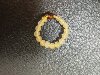 Natural beeswax ring
