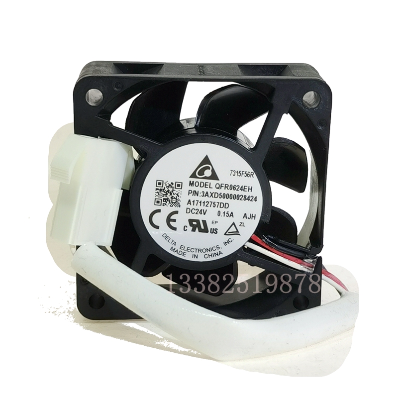 QFR0624EH original Delta fan 6025 24V 0 15A ball inverter waterproof cooling fan