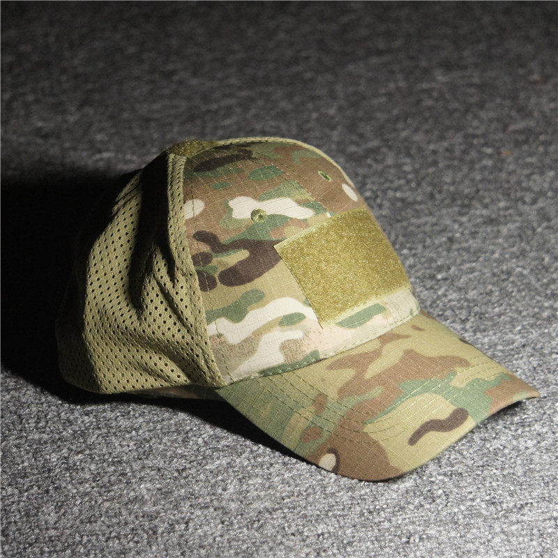 Tactical Tom Domestic MC Fabric Mesh Baseball Cap MC All Terrain Camouflated Multiterrain Tactical Duck Tongue Cap