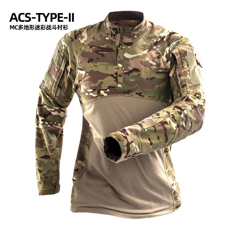 Tactical Tom ACS Type II Tactical Frog Suit MC Multi Terrain Camouflage OCP Frog Leather Combat Elastic Cloth-Taobao