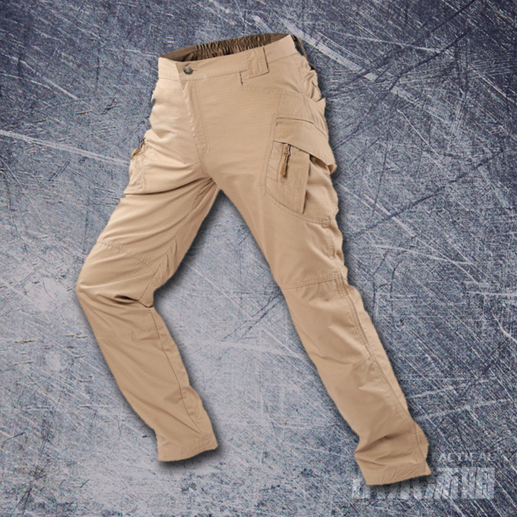 Tactical Tom Plaid Burqa Its Color IX-9 Ruling Officer Style IX-7 Tactical Long Pants Khaki Combat Pants