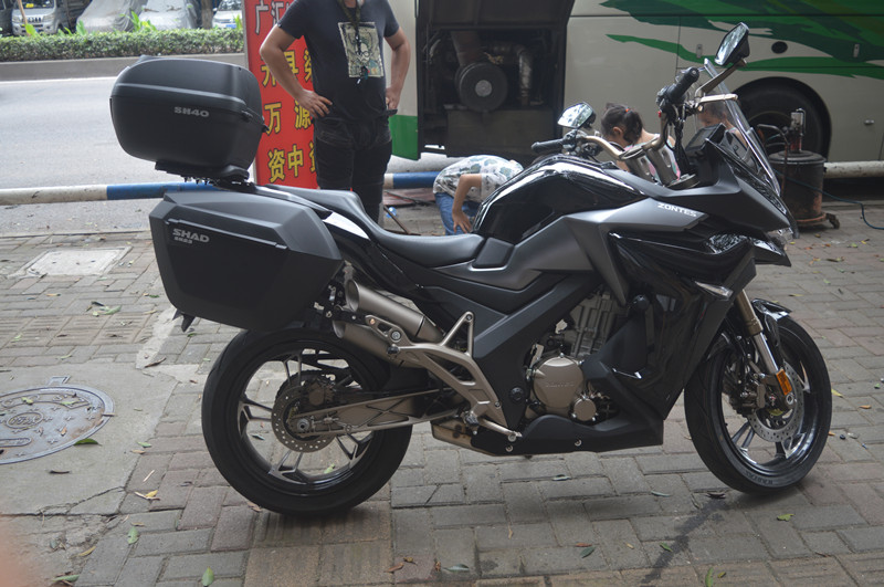 Shengshi ZT 310-X khung kệ bên sửa đổi Xiade SH23 hộp phía sau hộp 40 khung - Xe gắn máy phía sau hộp thùng đựng đồ xe máy giá rẻ