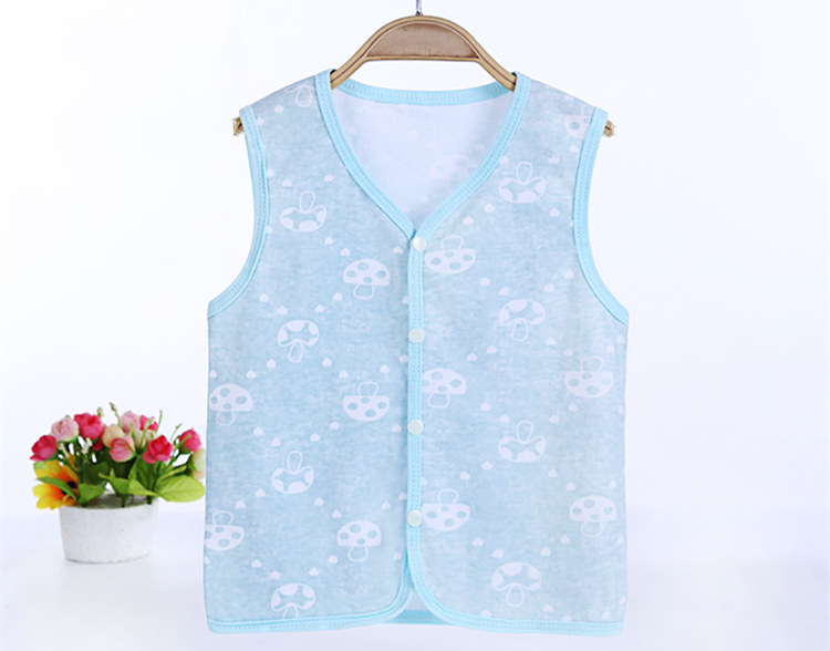 Đặc biệt hàng ngày bé bông vest nam giới và phụ nữ bé nhỏ vest mùa xuân và mùa thu gần- phù hợp duy nhất hai lớp bông vest vest