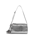 I.TURBAN Сумка подмышку, колокольчик, серебряная сумка на одно плечо, из натуральной кожи, новая коллекция