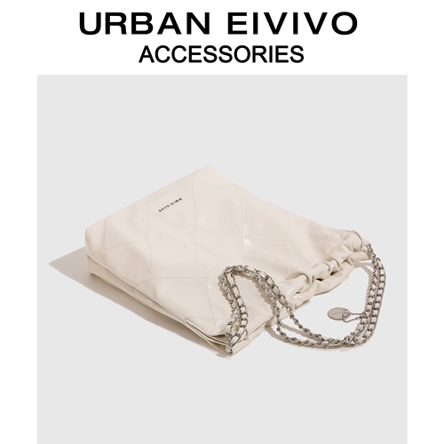 Вместительная и большая цепь, мусорный мешок, сумка на одно плечо, в стиле Шанель, премиум класс