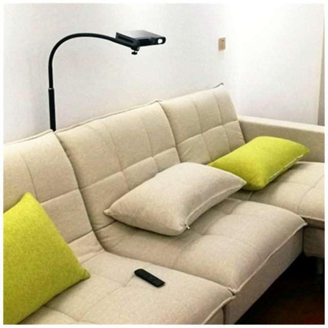 Into The Sofa Bed Back Against The Wall Projector Machine