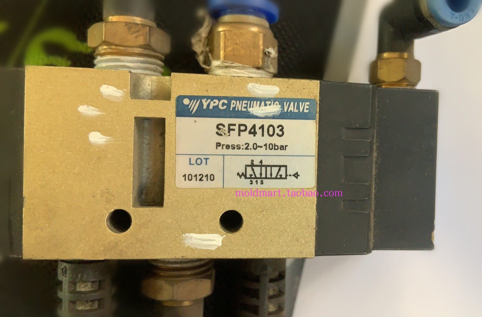 YPC valve valve-solenoid solenoid valve SFP4103 Korea KOREA 2 0-10BAR original dress