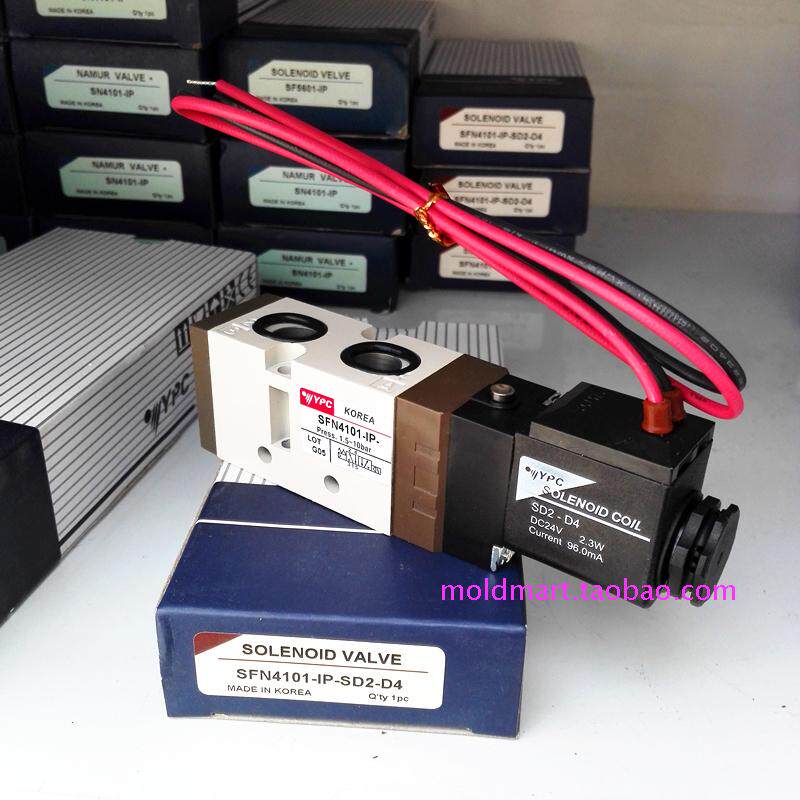 YPC solenoid valve SFN4101-IP-SD2-D4 A2 A1 coil DC24V AC220V Korean original spot