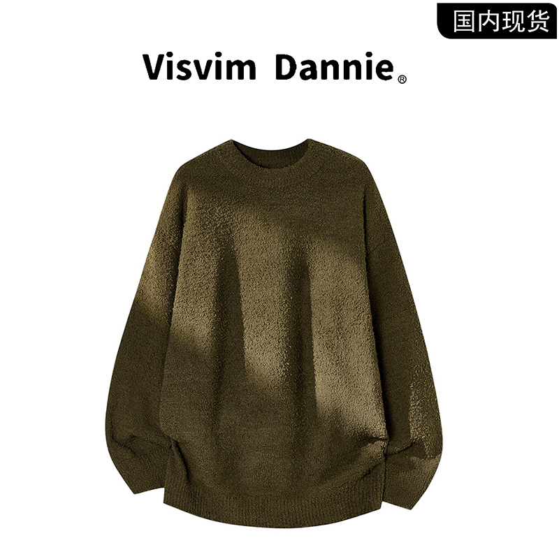 [Brand Clearance] Visvim Dannie Autumn/Winter Couple's Casual Knit Sweater for Men and Women