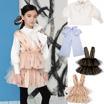 30 Natural Fish Paving Moque Childrens Fashion Temperament Lace Harness Dress Classic summer new