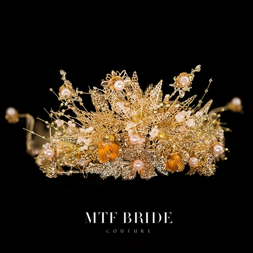 满庭芳 Китайская шпилька, серьги, комплект для невесты, аксессуар для волос, коллекция 2021, китайский стиль