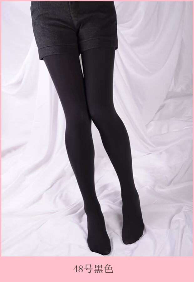2 đôi nhung nhung Yongchun 1000D mùa thu và mùa đông quần legging dày đích thực vớ dày 6692 tất dài cho bé gái