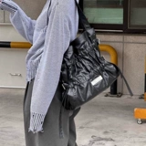 Сумка подмышку, сумка через плечо, вместительная и большая сумка на одно плечо, Южная Корея