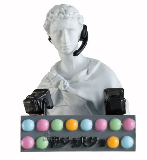 Cậu bé thạch cao Kadokawa Nhật Bản St. George Medici Mars Bust tay xoắn - Capsule Đồ chơi / Búp bê / BJD / Đồ chơi binh sĩ mô hình chibi anime