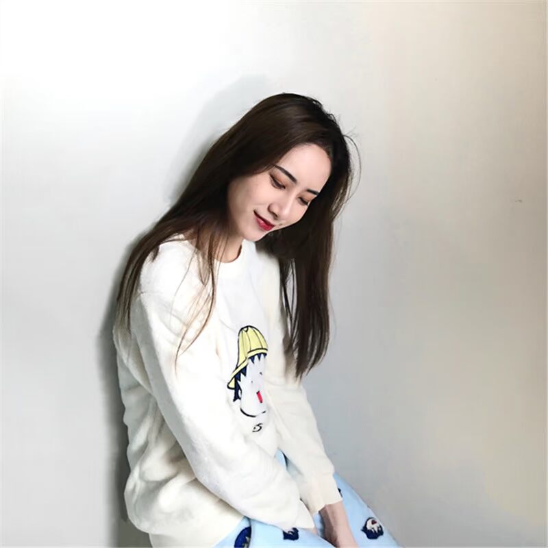 Mùa thu đông nữ đồ ngủ flannel nữ mùa đông san hô nhung ngọt ngào phiên bản Hàn Quốc của những chú mèo KT dễ thương có thể mặc pijama nam