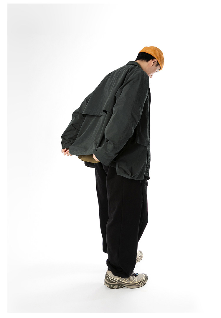 Deformation Layer Multi-pocket Jacket 変形レイヤーマルチポケット