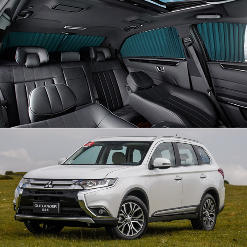 Mitsubishi 16 Outlander car curtains special car rail insulation and insulation of the outer side window shade