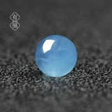 Натуральные сапфировые бусины, браслет, синее ожерелье, аксессуар, имитация льда