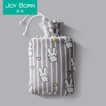 The hot water bag is filled with a warm water bag to irrigate the handbag size plush cute girl dormitory for warm feet