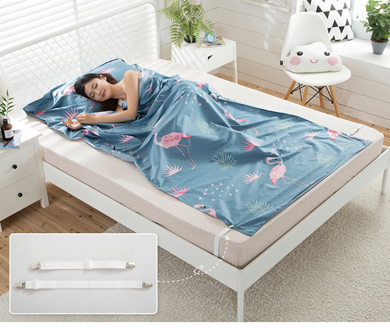 Khách sạn bẩn túi ngủ bông du lịch xách tay du lịch trong nhà khách sạn tấm chống bẩn quilt đơn đôi