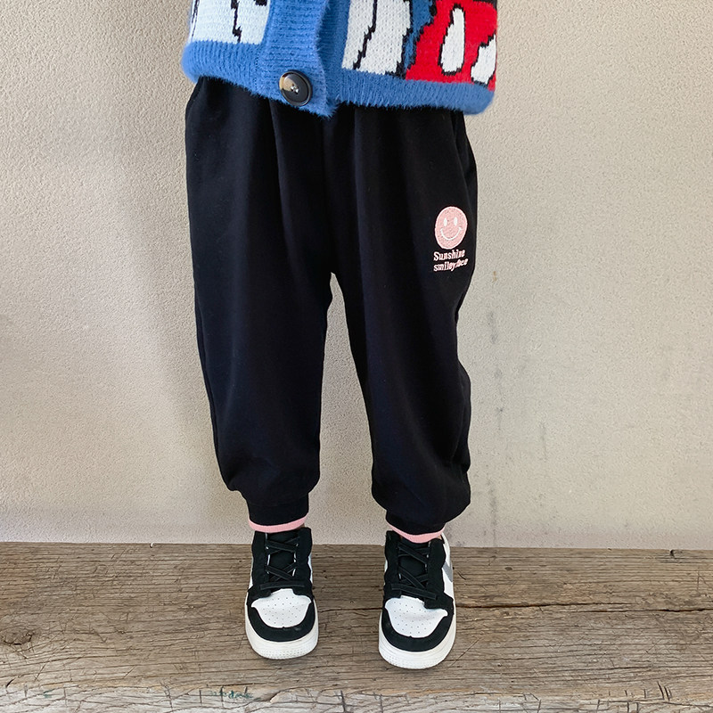 Girls' pants autumn 2020 new western style fashion casual pants female baby fashion net red spring and autumn children's sweatpants