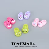 Мультяшная обувь, тапочки, кукольный домик, семейная детская игрушка