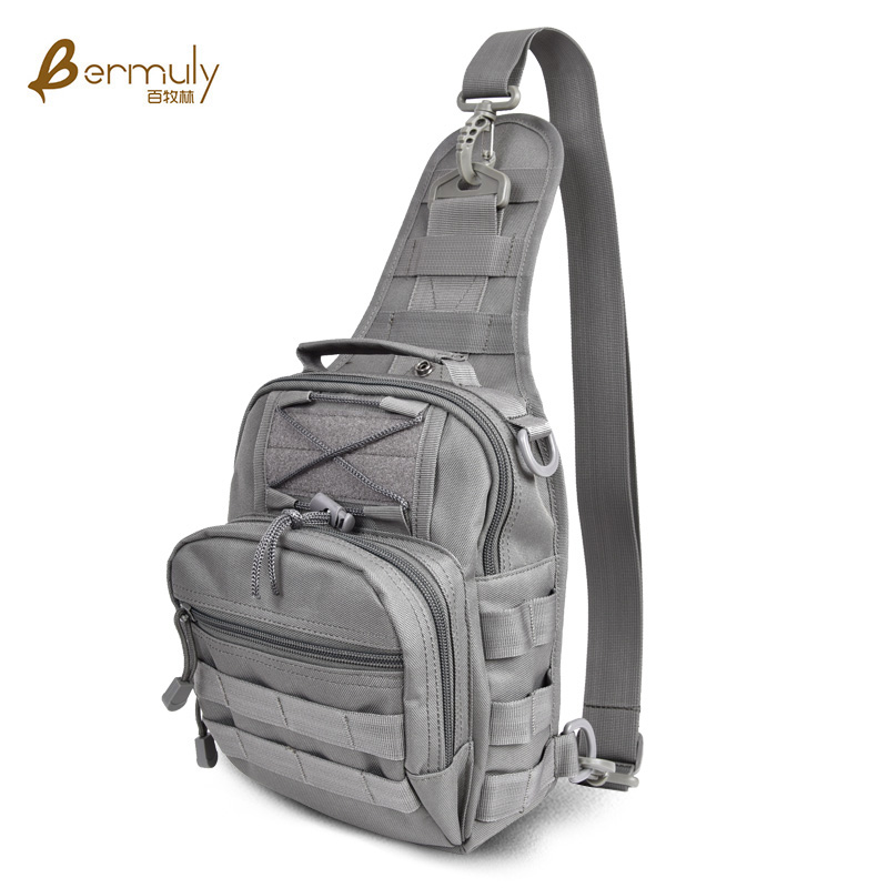 Multifunction outdoor sports Tactical Army Shoulder Bag Chest Bag IPAD Riding Men's Single Shoulder Bag Slanted Satchel Women Casual Bag