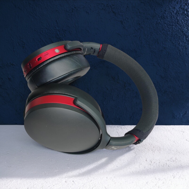 Suitable for Sennheiser Hd458Bt450Bt4.5Bt4.40Bt4.3I350Bt400S430G Over-Ear Headphones Headband Protective Cover Leather Cover Crossbar Cover Accessories Crossbar Replacement