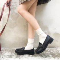  Forest daylight) Nissen retro twist pile socks Wild girl JK mid-tube socks Excellent student cotton socks