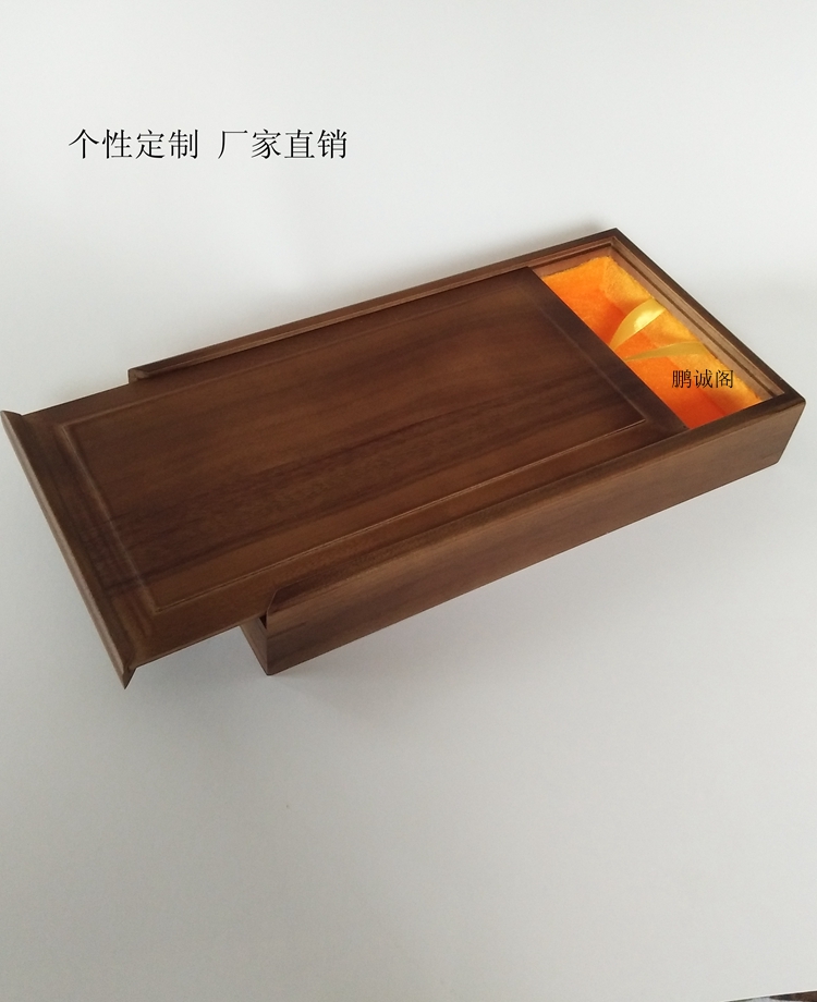 Anhui Jing County Study Room Four Treasures High-grade Camphor Wood Xuan Paper Album Long Roll Box Manufacturers Custom Can Engrave Gifts