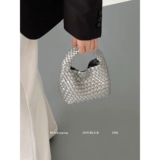 Плетеная сумка через плечо, портативная сумка на одно плечо, DIY