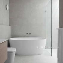 Six Bay Superior Toilet Tiles 600x1200 Microcement Floor Tiles Imitation Ancient Brick Bathroom Kitchen Toilet Wall Brick