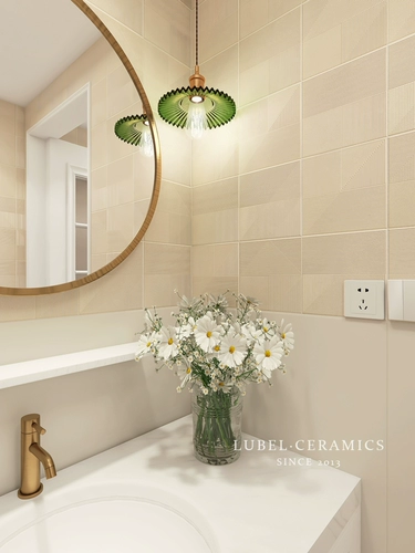 Люби сливочная плитка для ванной комнаты и ванная кухонная настенная плитка плитка бухто