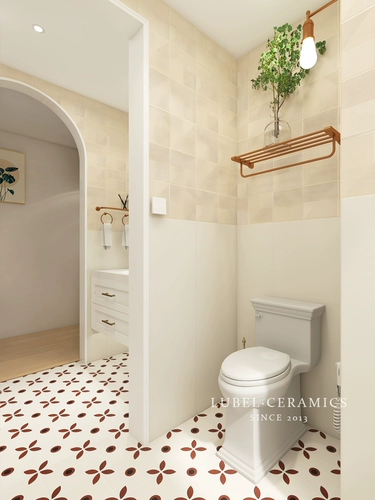 Люби сливочная плитка для ванной комнаты и ванная кухонная настенная плитка плитка бухто