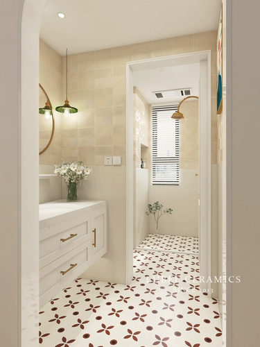 Люби сливочная плитка для ванной комнаты и ванная кухонная настенная плитка плитка бухто