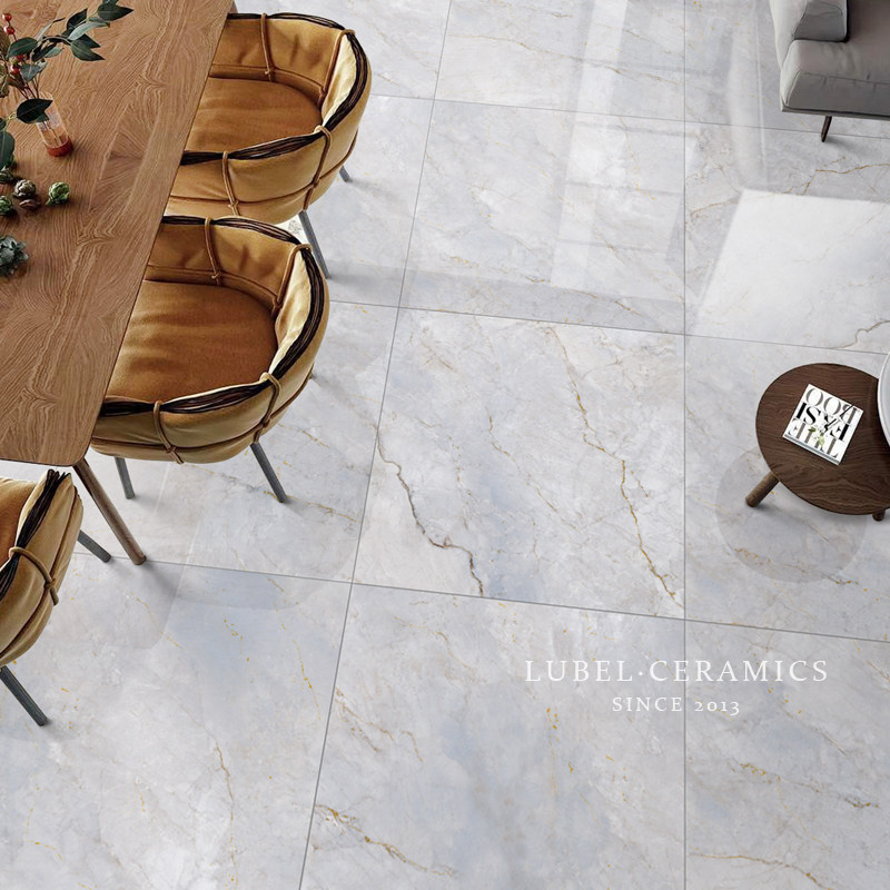 Blue Gold Tun Body Marble Tile 600x1200 Living-room Floor Tiles 800x800 Floor Brick Wall Brick Guangdong Foshan 