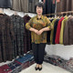 2023 ພາກຮຽນ spring ແລະ summer ໃຫມ່ Jacquard ຄົນອັບເດດ: Mom Silk ເສື້ອຂະຫນາດໃຫຍ່ຂອງແມ່ຍິງ mid-Length Mulberry Silk Fashion Suit