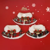 Милое рождественское украшение для ногтей, накидка, шарф, шарф-платок, аксессуар