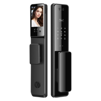 General Suo fingerprint lock household fully automatic anti-theft door face recognition smart door visual cats eye password lock 3502