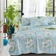 Điều hòa nhiệt độ mềm sợi tre mat 100% vải tự nhiên ba mảnh băng mùa hè và sợi dày máy đôi rửa - Thảm mùa hè